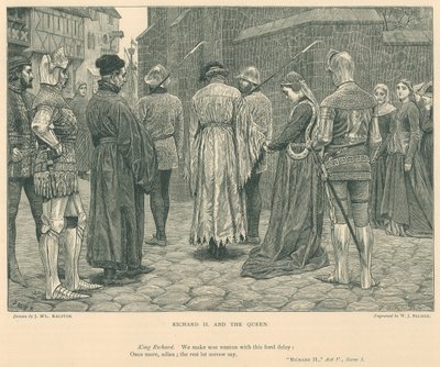 Ilustración para el Rey Ricardo II de J.M.L. Ralston