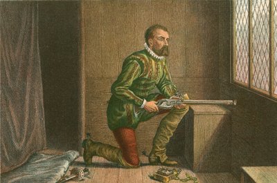 James Hamilton esperando la llegada del Regente Moray de J.M.L. Ralston