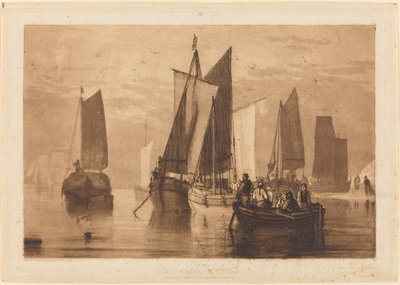 Calma, publicado en 1812 de Joseph Mallord William Turner