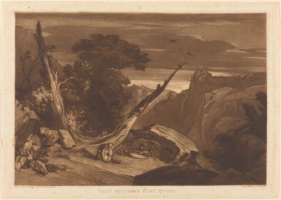 De la Reina de las Hadas de Spenser, publicado en 1811 de Joseph Mallord William Turner