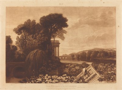 Isis, publicado en 1819 de Joseph Mallord William Turner