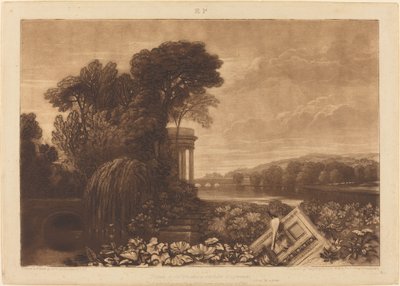 Isis, publicado en 1819 de Joseph Mallord William Turner
