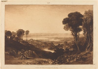 Unión de Severn y Wye de Joseph Mallord William Turner