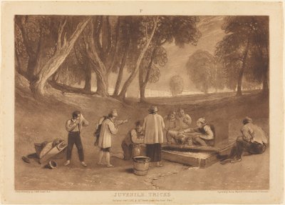 Travesuras juveniles de Joseph Mallord William Turner