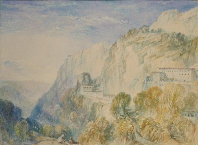 Monte Líbano y el Convento de San Antonio de Joseph Mallord William Turner