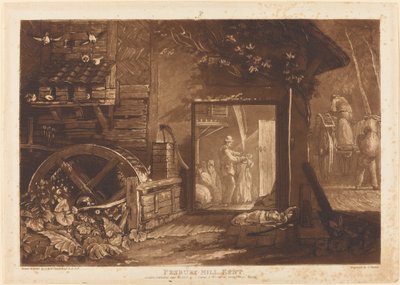 Molino de Pembury, Kent de Joseph Mallord William Turner