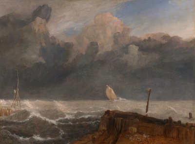 Puerto Ruysdael, entre 1826 y 1827 de Joseph Mallord William Turner