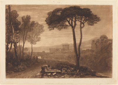 Escena en la Campagna de Joseph Mallord William Turner