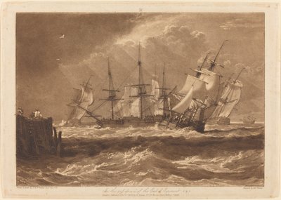 Barcos en una Brisa de Joseph Mallord William Turner