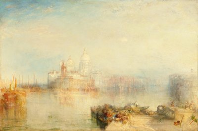 La Dogana y Santa Maria della Salute, Venecia de Joseph Mallord William Turner