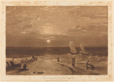 La pieza marítima de Mildmay de Joseph Mallord William Turner