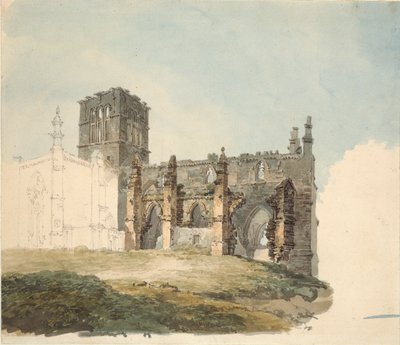 La abadía en ruinas en Haddington de Joseph Mallord William Turner
