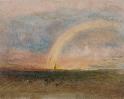 El arco iris, c1835 de Joseph Mallord William Turner