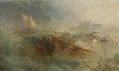 La tormenta, 1840-45 de Joseph Mallord William Turner