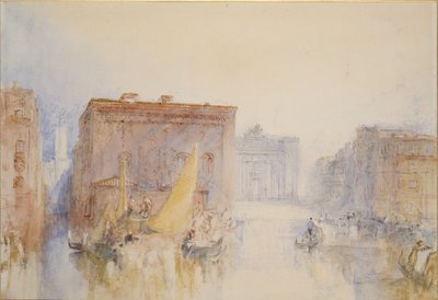 Venecia: La Academia, 1840 de Joseph Mallord William Turner