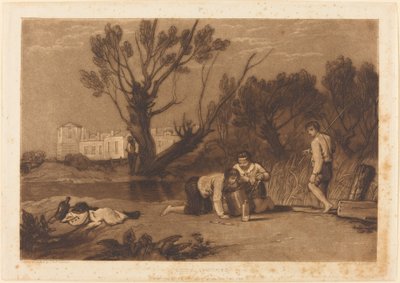 Jóvenes pescadores de Joseph Mallord William Turner