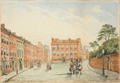 Casa Cruz con la Bomba de los Vicarios, Newcastle de J.R. Dewar