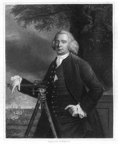 James Brindley, ingeniero civil inglés y constructor de canales del siglo XVIII de JT Wedgwood