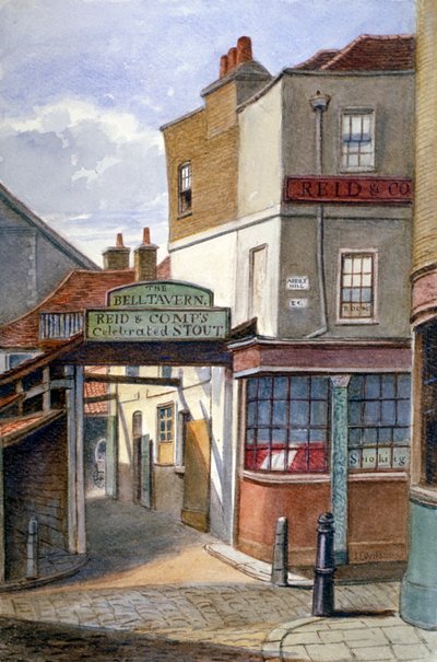Taberna Bell, Addle Hill, Londres, 1868 de JT Wilson