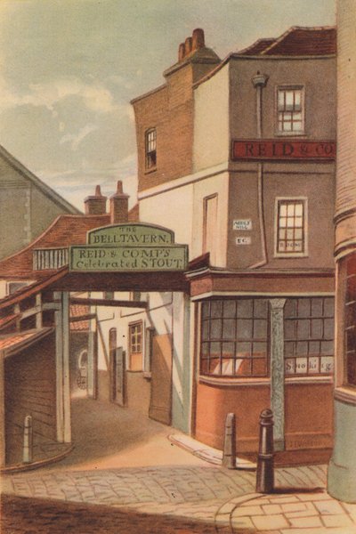 Taberna Bell, Addle Hill, Londres, 1868 de JT Wilson
