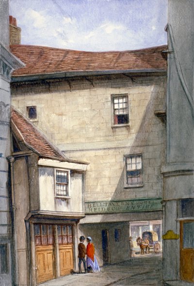 Bell Tavern, Addle Hill, Londres, 1868 de JT Wilson