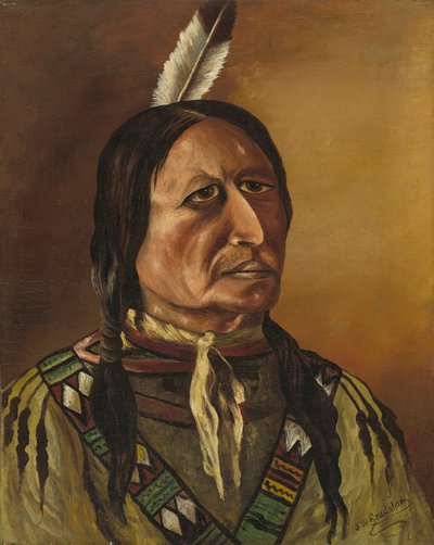 Indio de las llanuras de J.W. Bradshaw