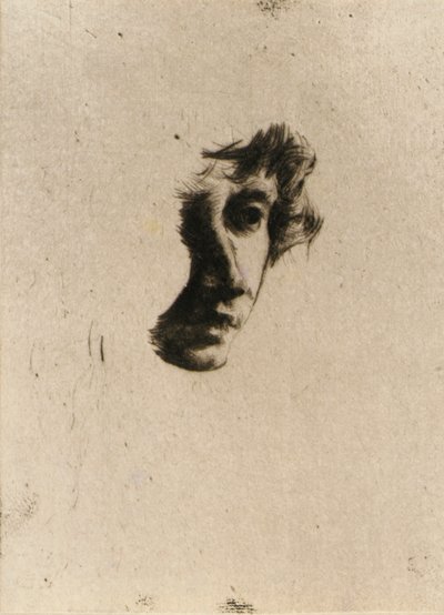 Fragmento de cabeza de J. Alden Weir