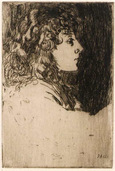 Cabecita de J. Alden Weir
