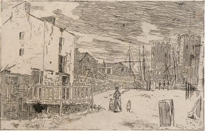 Port Erin--Isla de Man de J. Alden Weir