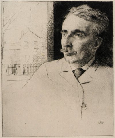 Retrato de John F. Weir de J. Alden Weir