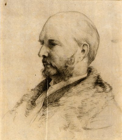 Retrato de Robert Hoe de J. Alden Weir