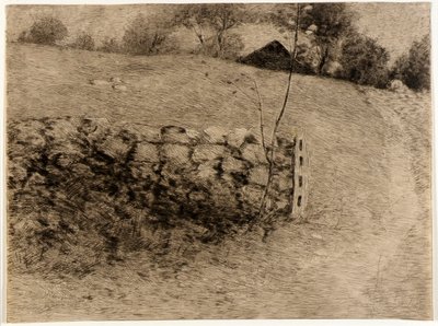 El lote del granero de J. Alden Weir