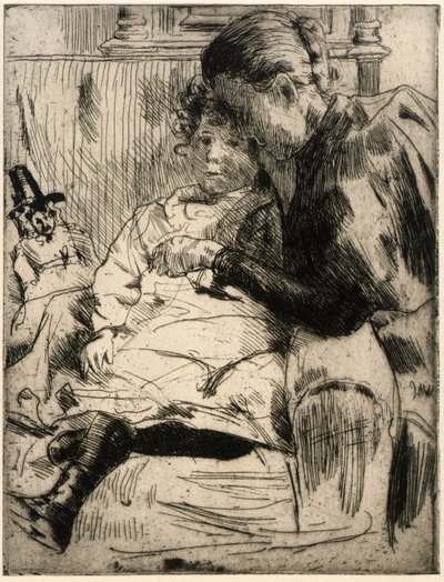 La muñeca galesa de J. Alden Weir