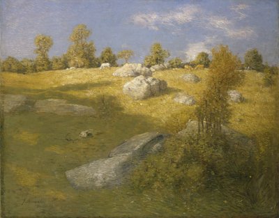 Pastos de montaña de J. Alden Weir