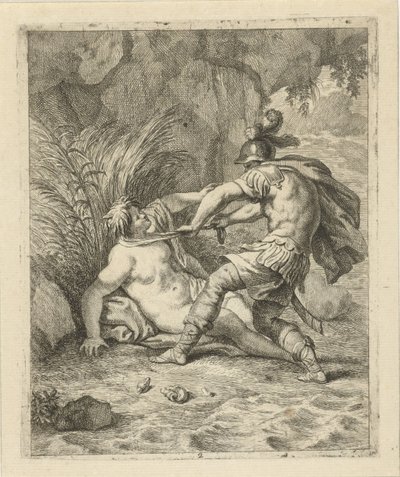 Peleo frente a Tetis Escenas uit het leven van Achilles (título de la serie) Vida y muerte de Aquiles (título de la serie) de J. Alexander Janssens