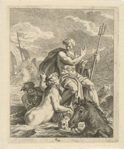 Marina con Tetis y Neptuno Escenas de la vida de Aquiles (título de la serie) Vitam et mortem achilli (título de la serie) de J. Alexander Janssens