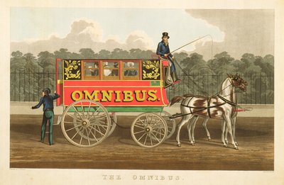 El ómnibus, grabado por Robert Havell, 1833 de J. Arnull