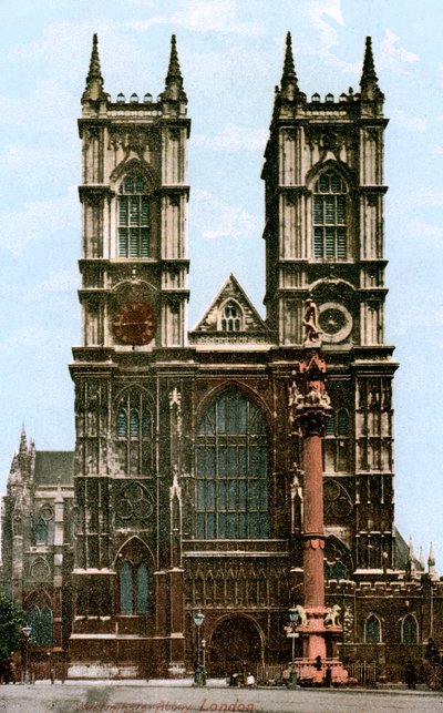 Abadía de Westminster, Londres, principios del siglo XX de J. Beagles and Co.