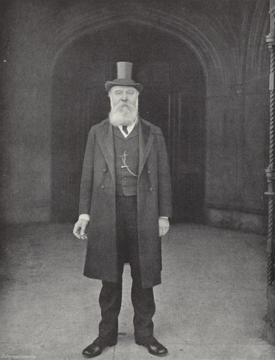 Sir Edwin Durning-Lawrence, Bart (foto en blanco y negro) de J. Benjamin Stone