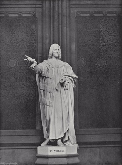 Estatua de Chatham de J. Benjamin Stone