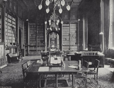 La biblioteca de la Cámara de los Lores de J. Benjamin Stone