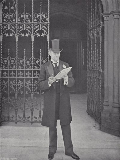 El Muy Honorable Joseph Chamberlain de J. Benjamin Stone