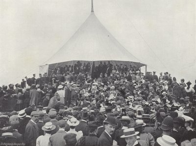 Día de Tynwald, proclamando las leyes de J. Benjamin Stone