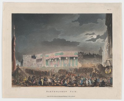 Feria de San Bartolomé, 1 de febrero de 1808 de J. Bluck
