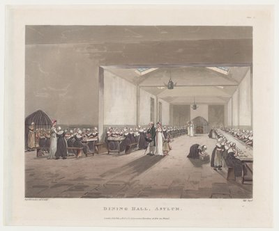 Comedor, Asilo, 1 de febrero de 1808 de J. Bluck