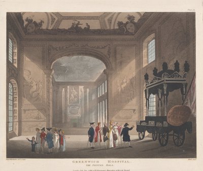 Hospital de Greenwich, El Salón Pintado de J. Bluck