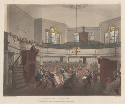 Capilla de Magdalena, 1 de febrero de 1809 de J. Bluck
