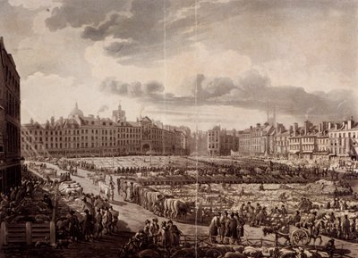 Mercado de Smithfield, Londres de J Bluck