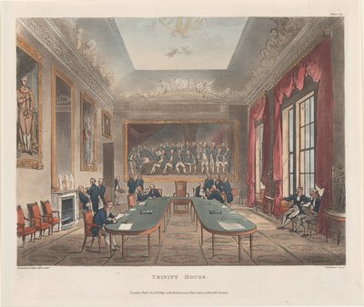 Trinity House, 1 de octubre de 1809 de J. Bluck