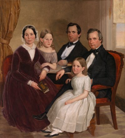 William Jervis Hough y familia de J. Brayton Wilcox